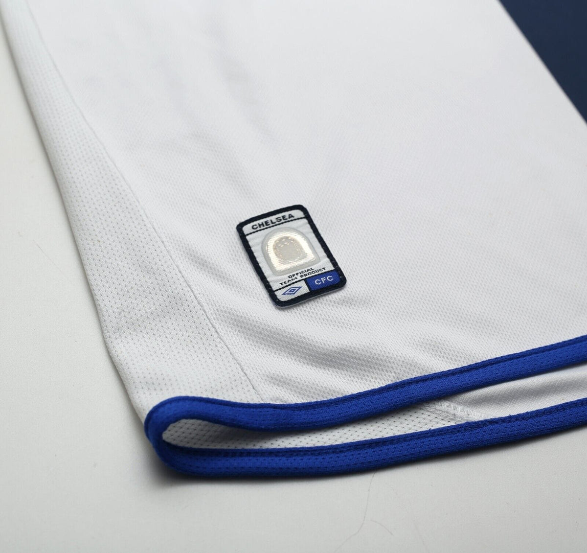 2003/05 MAKELELE #4 Chelsea Vintage Umbro UCL Away Football Shirt (L)