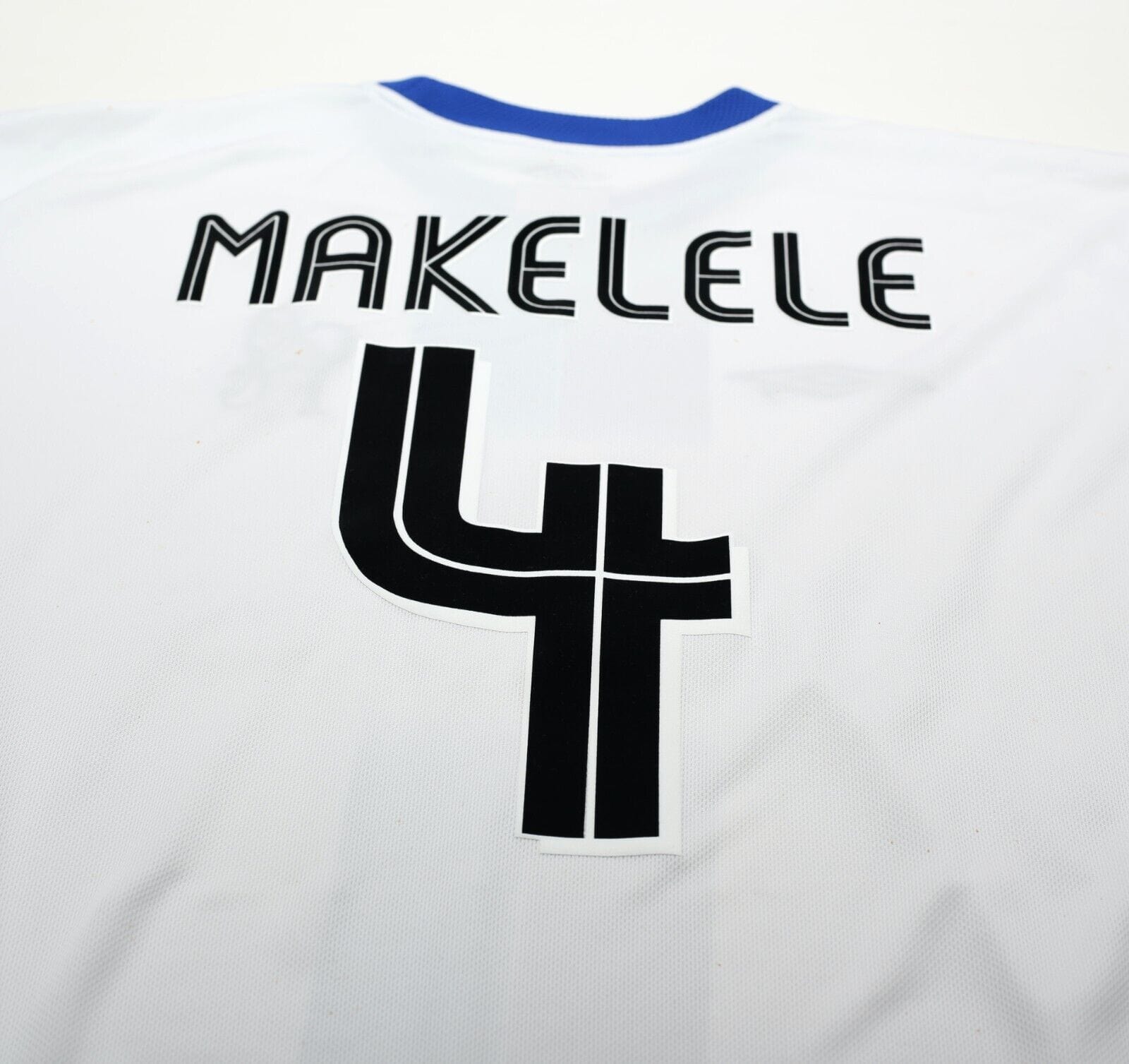 2003/05 MAKELELE #4 Chelsea Vintage Umbro UCL Away Football Shirt (L)