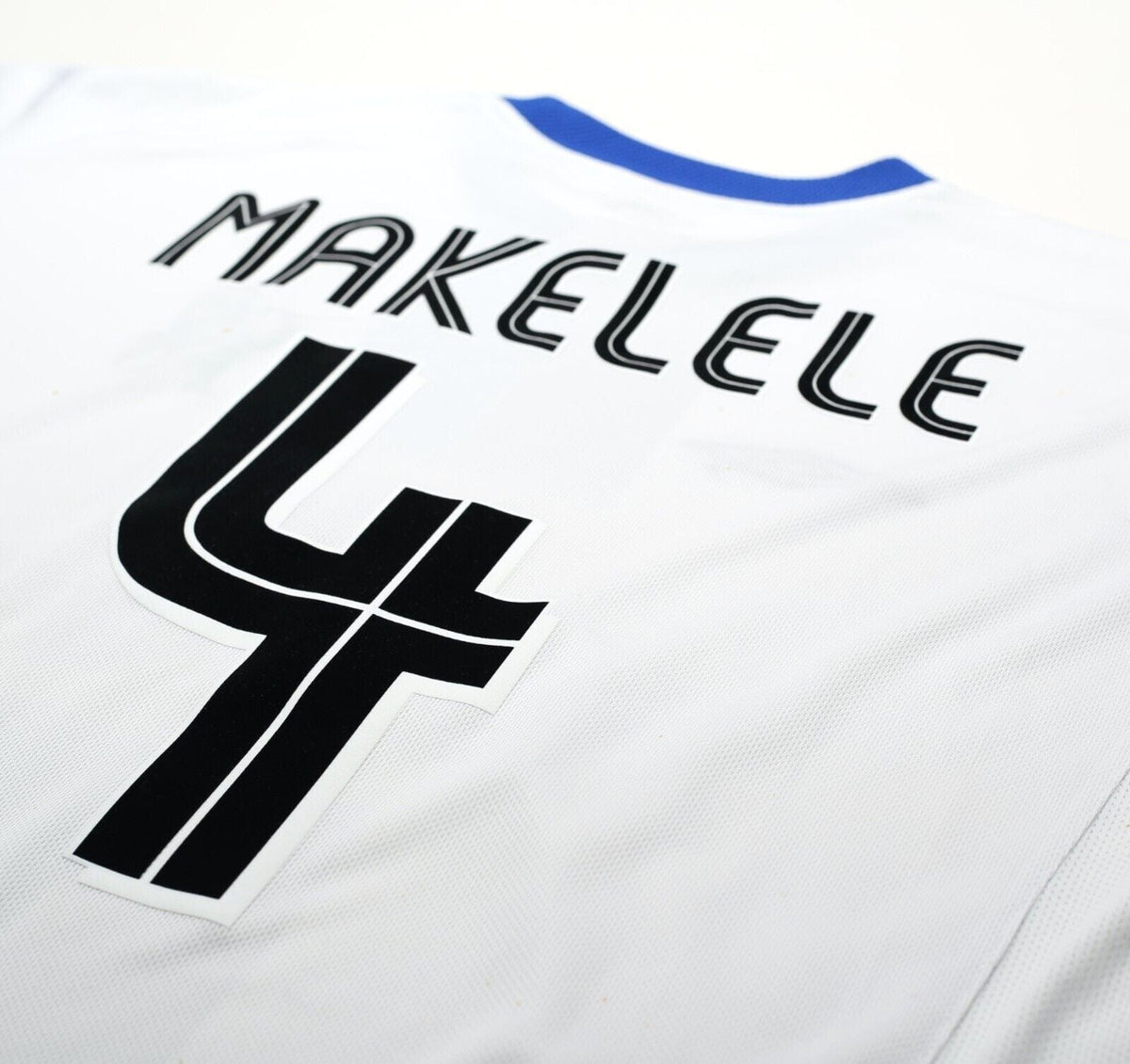 2003/05 MAKELELE #4 Chelsea Vintage Umbro UCL Away Football Shirt (L)