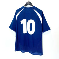 2003/05 McFADDEN #10 Scotland Vintage Diadora Home Football Shirt (L) Everton