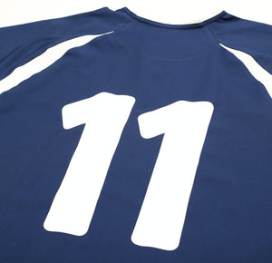 2003/05 McFADDEN #11 Scotland Vintage Diadora Home Football Shirt (L) Everton