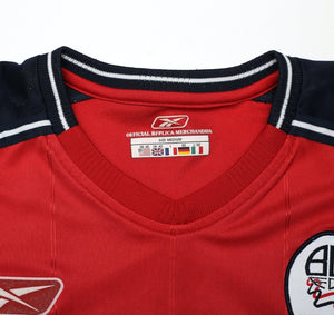 2003/05 OKOCHA #10 Bolton Wanderers Vintage Reebok Away Football Shirt (M)