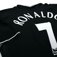 2003/05 Ronaldo #7 Manchester United Vintage Nike Away Football Shirt (L)