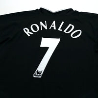 2003/05 Ronaldo #7 Manchester United Vintage Nike Away Football Shirt (L)