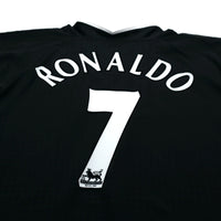 2003/05 Ronaldo #7 Manchester United Vintage Nike Away Football Shirt (L)