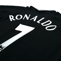 2003/05 Ronaldo #7 Manchester United Vintage Nike Away Football Shirt (L)