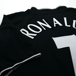 2003/05 Ronaldo #7 Manchester United Vintage Nike Away Football Shirt (M)