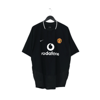 2003/05 Ronaldo #7 Manchester United Vintage Nike Away Football Shirt (XL)