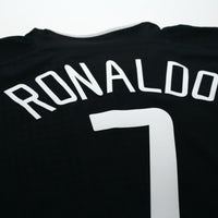 2003/05 Ronaldo #7 Manchester United Vintage Nike Away Football Shirt (XL)
