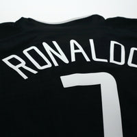 2003/05 Ronaldo #7 Manchester United Vintage Nike Away Football Shirt (XL)