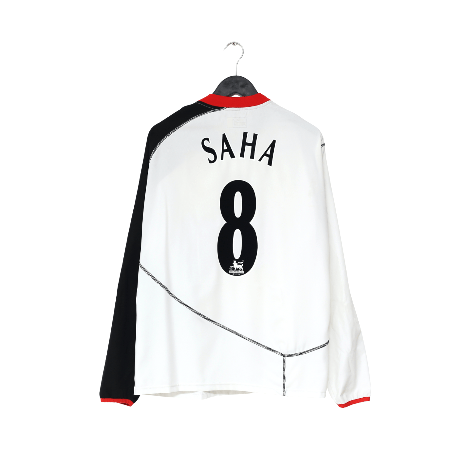 2003/05 SAHA #8 Fulham Vintage PUMA Home Football Shirt (L)