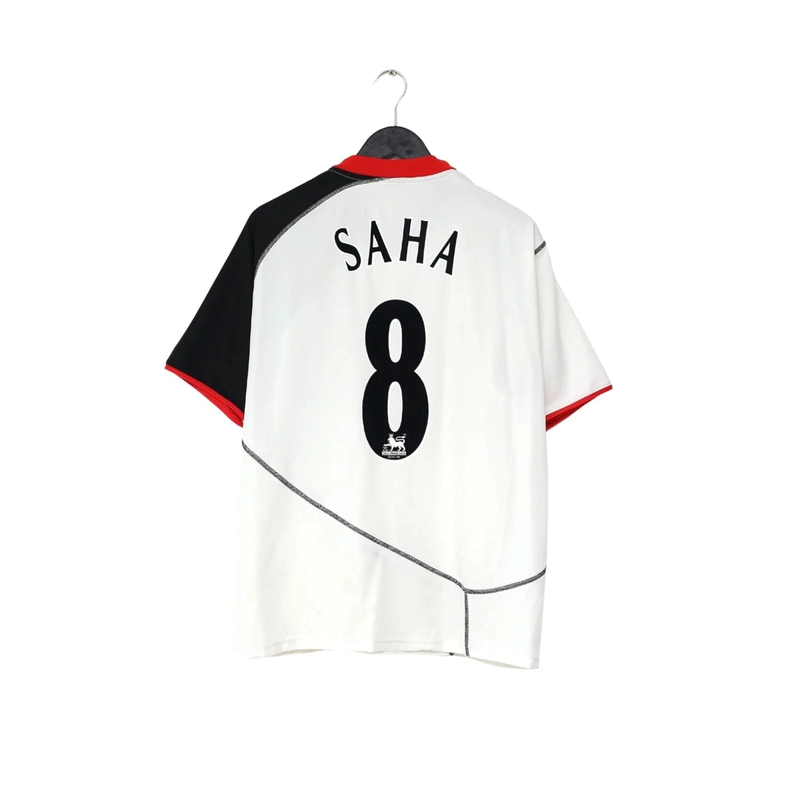 2003/05 SAHA #8 Fulham Vintage PUMA Home Football Shirt (L)