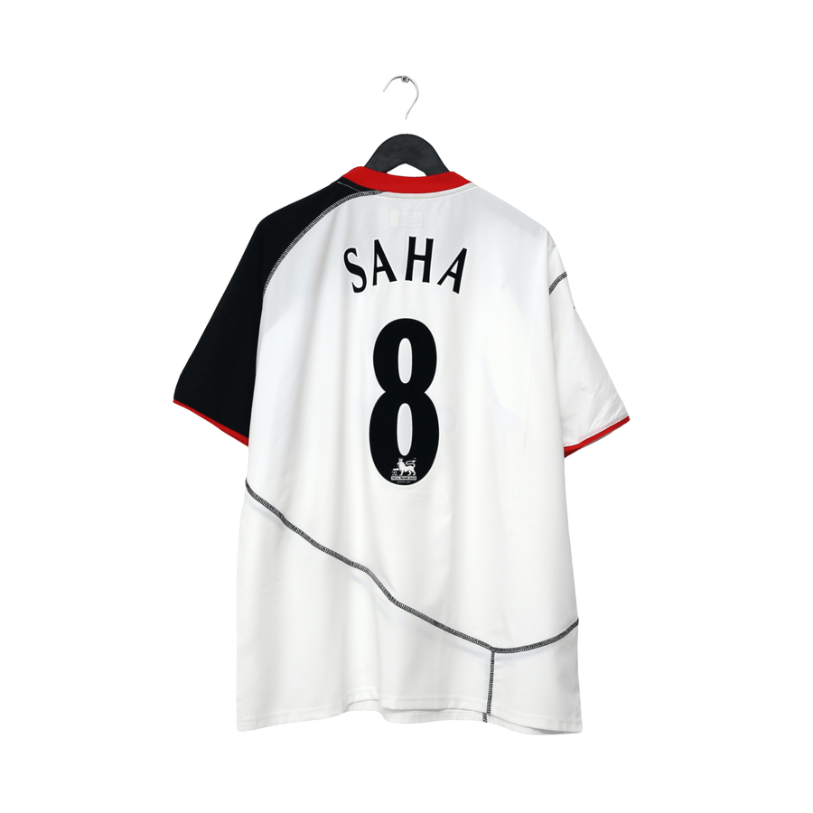2003/05 Saha #8 Fulham Vintage PUMA Home Football Shirt (XXL) 125 Years