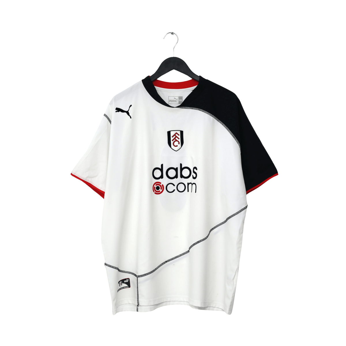2003/05 Saha #8 Fulham Vintage PUMA Home Football Shirt (XXL) 125 Years