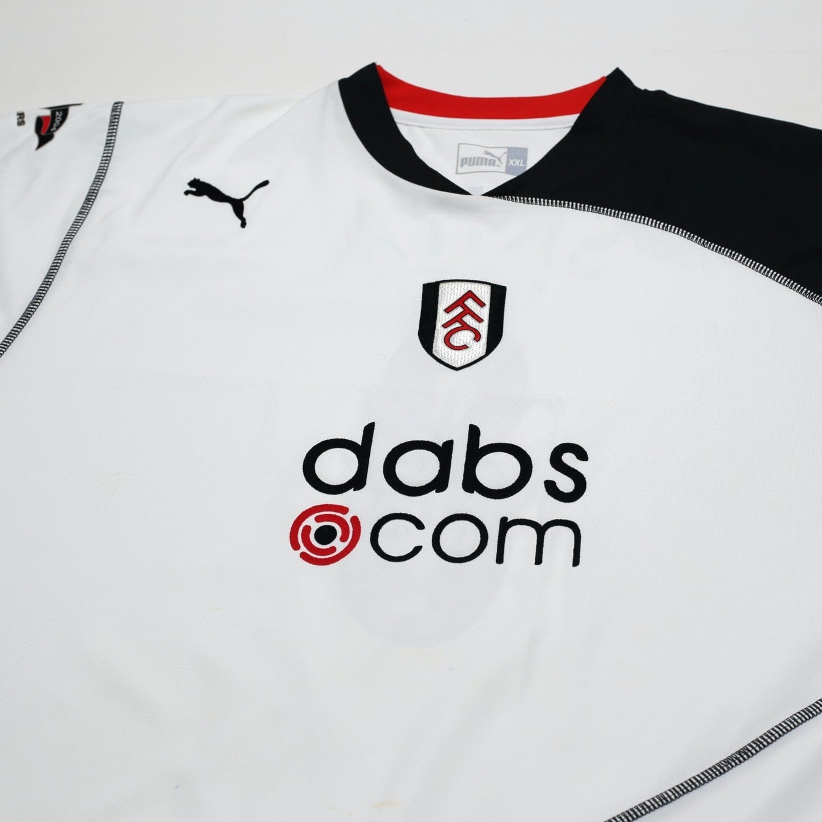 2003/05 Saha #8 Fulham Vintage PUMA Home Football Shirt (XXL) 125 Years