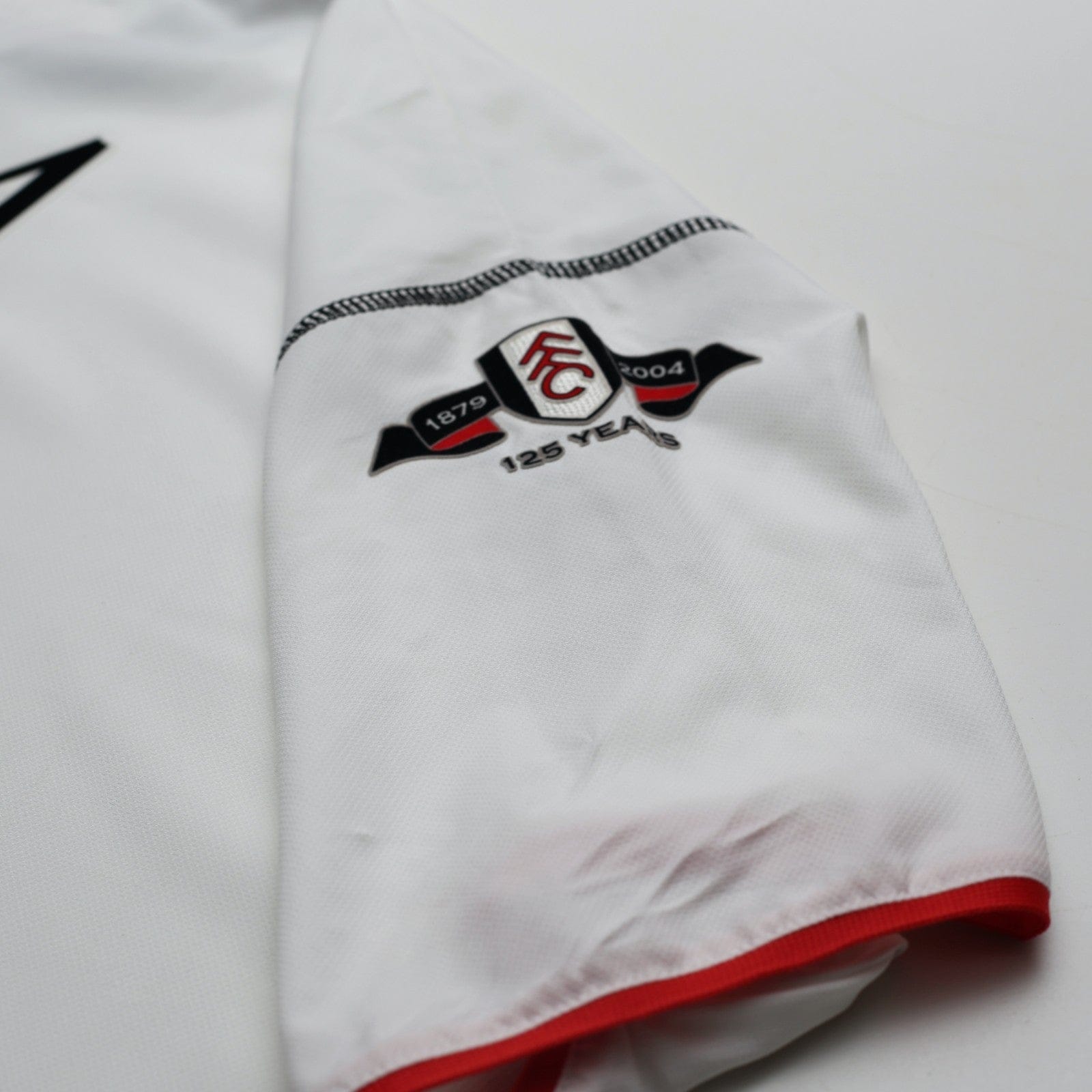 2003/05 Saha #8 Fulham Vintage PUMA Home Football Shirt (XXL) 125 Years