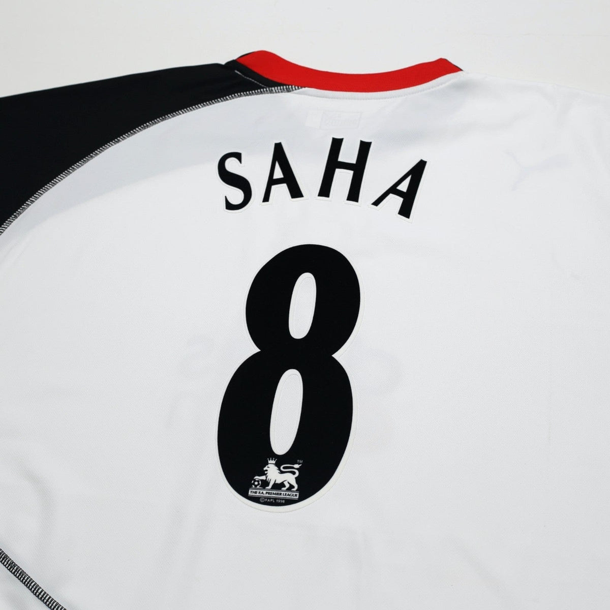 2003/05 Saha #8 Fulham Vintage PUMA Home Football Shirt (XXL) 125 Years