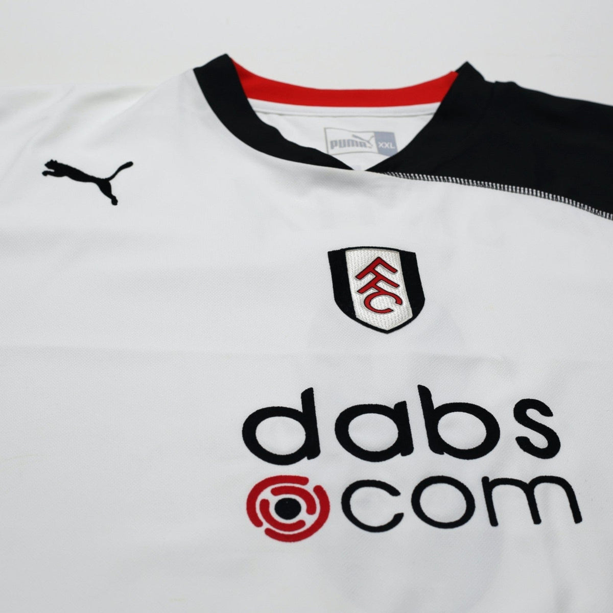 2003/05 Saha #8 Fulham Vintage PUMA Home Football Shirt (XXL) 125 Years