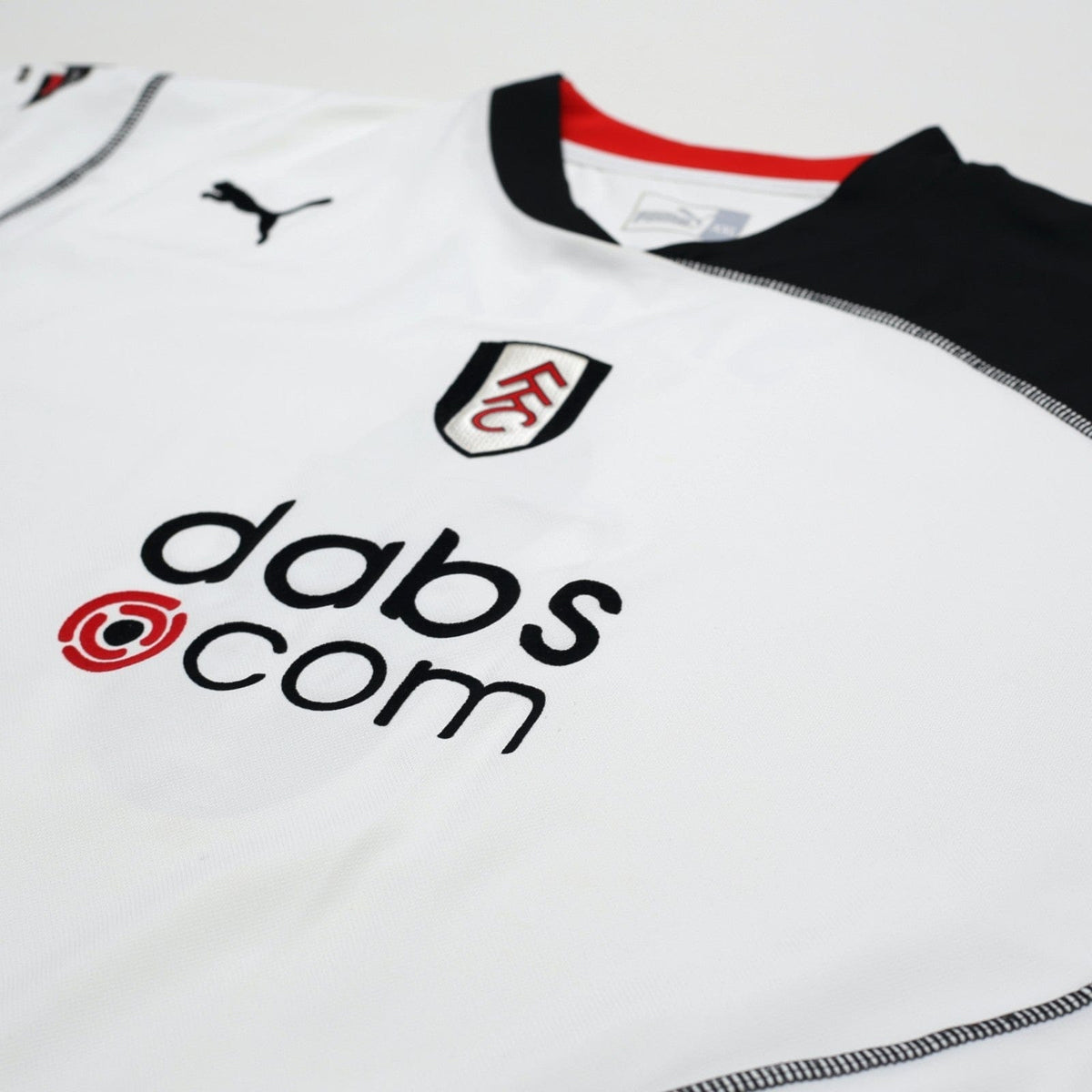 2003/05 Saha #8 Fulham Vintage PUMA Home Football Shirt (XXL) 125 Years