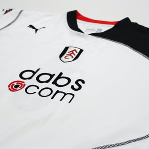 2003/05 Saha #8 Fulham Vintage PUMA Home Football Shirt (XXL) 125 Years
