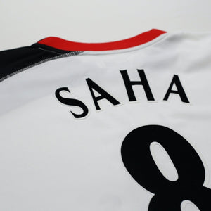 2003/05 Saha #8 Fulham Vintage PUMA Home Football Shirt (XXL) 125 Years