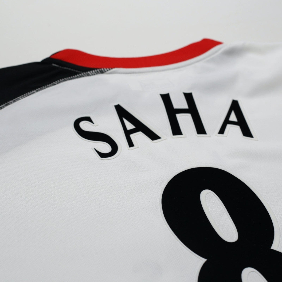 2003/05 Saha #8 Fulham Vintage PUMA Home Football Shirt (XXL) 125 Years