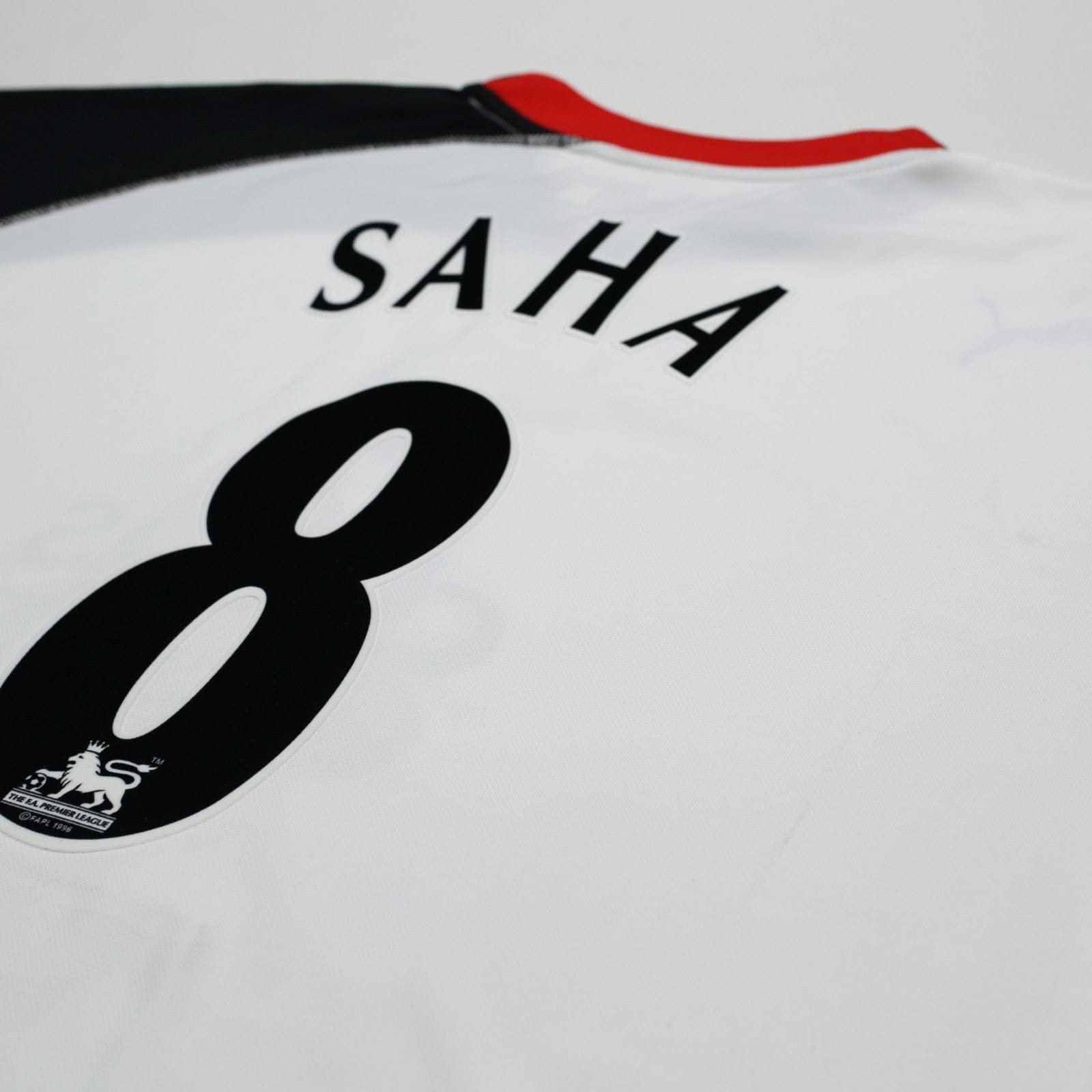 2003/05 Saha #8 Fulham Vintage PUMA Home Football Shirt (XXL) 125 Years