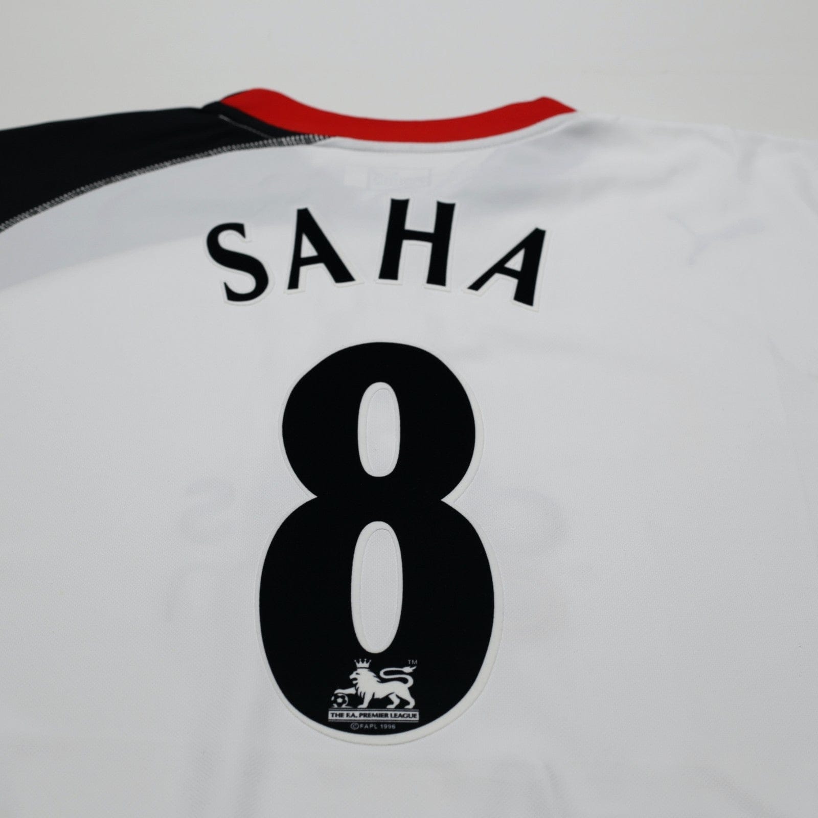 2003/05 Saha #8 Fulham Vintage PUMA Home Football Shirt (XXL) 125 Years