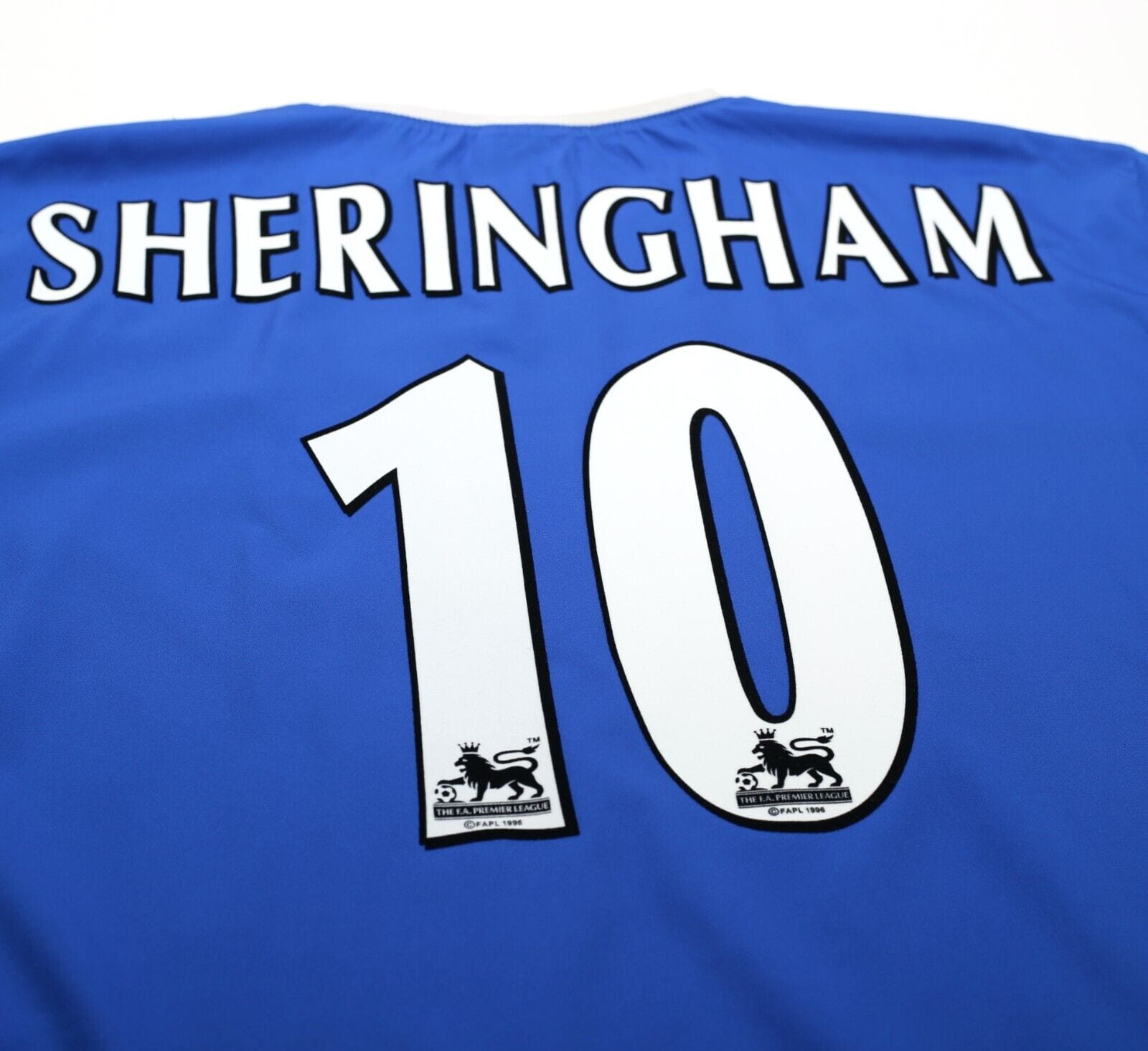 2003/05 SHERINGHAM #10 Portsmouth Vintage Pompey Home Football Shirt (XL)