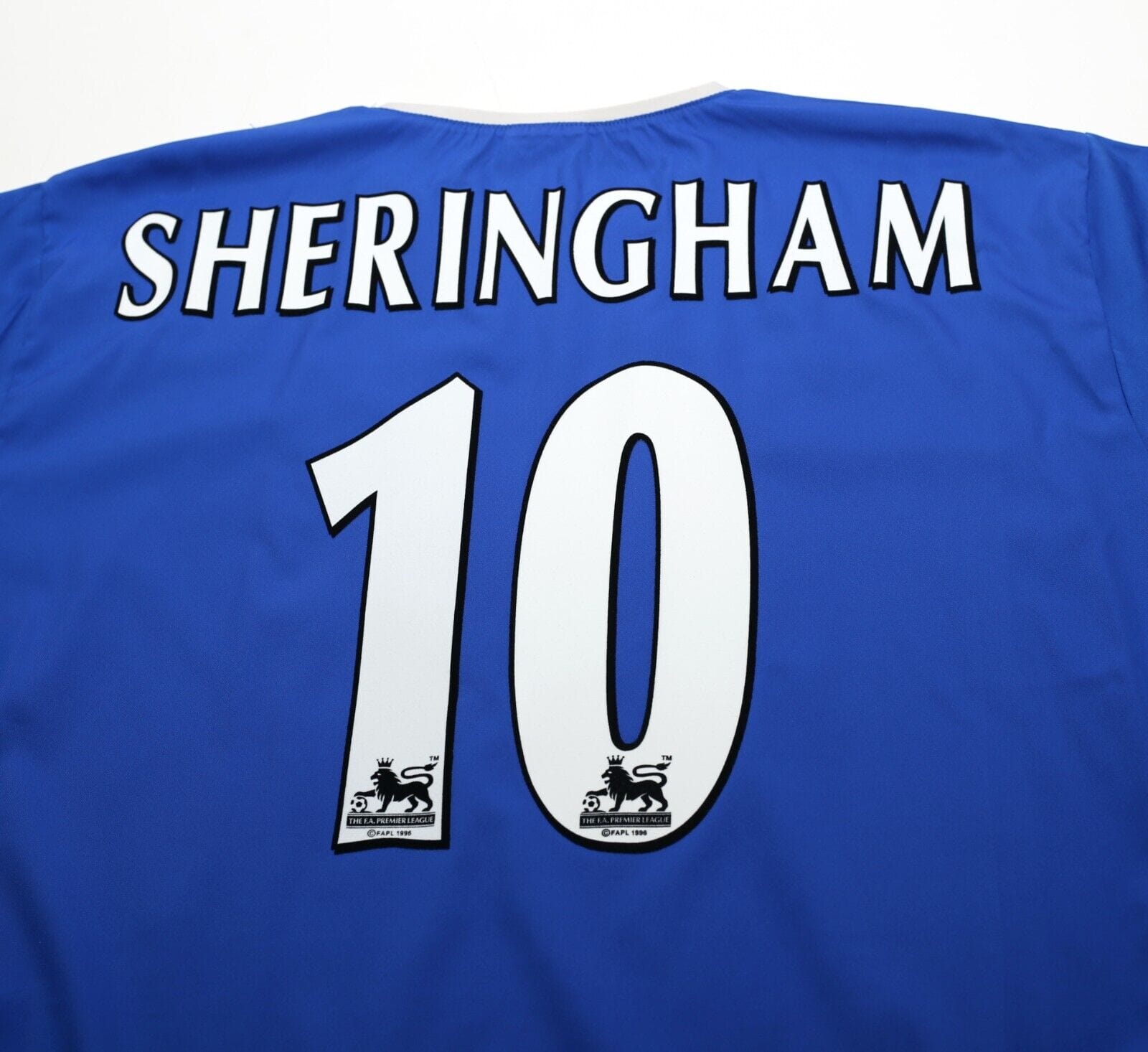 2003/05 SHERINGHAM #10 Portsmouth Vintage Pompey Home Football Shirt (XL)