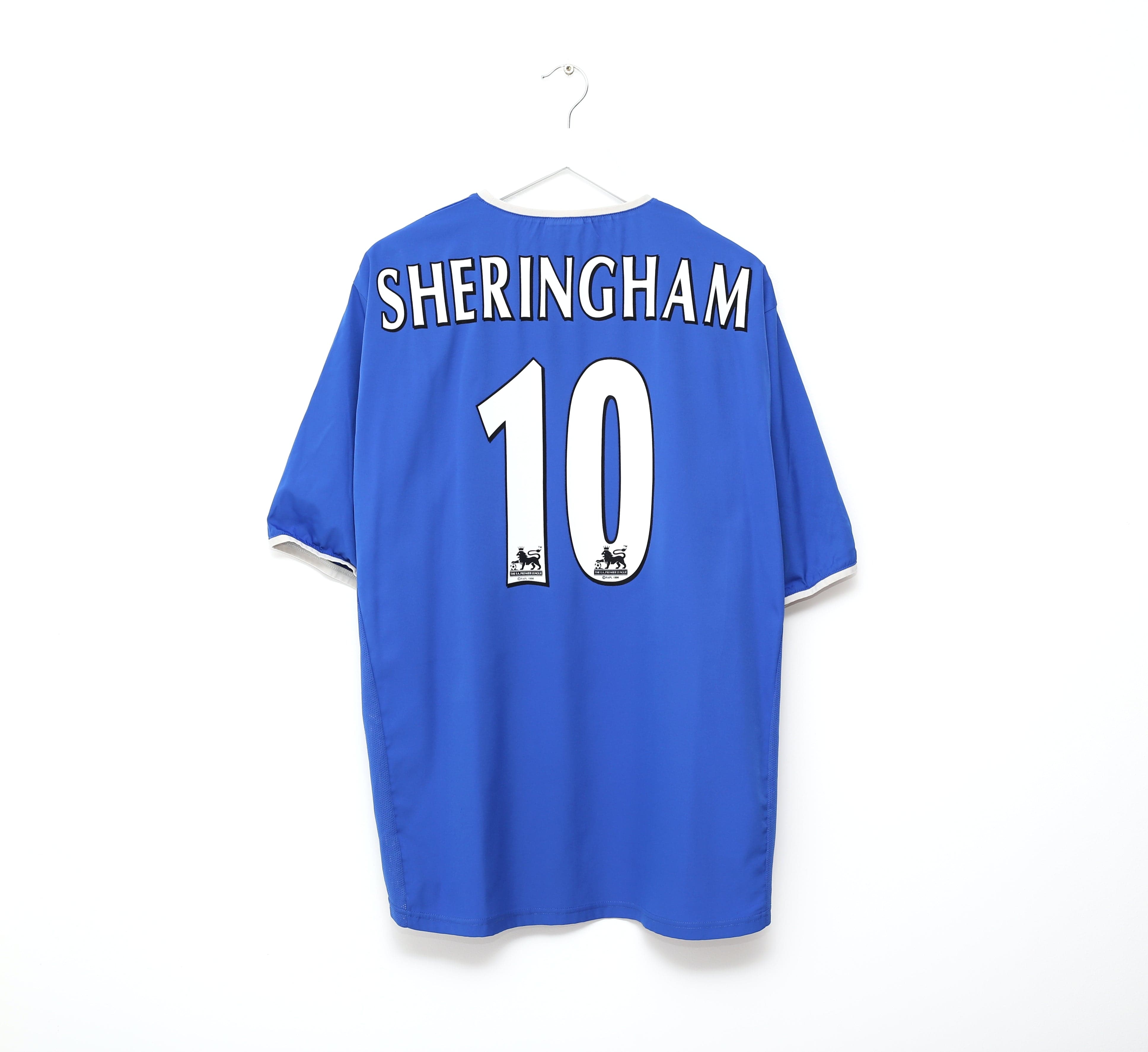 2003/05 SHERINGHAM #10 Portsmouth Vintage Pompey Home Football Shirt (XL)