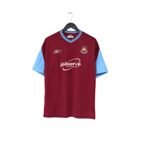 2003/05 WEST HAM UNITED Vintage Reebok Home Football Shirt (M)