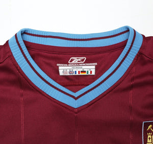 2003/05 WEST HAM UNITED Vintage Reebok Home Football Shirt (M)