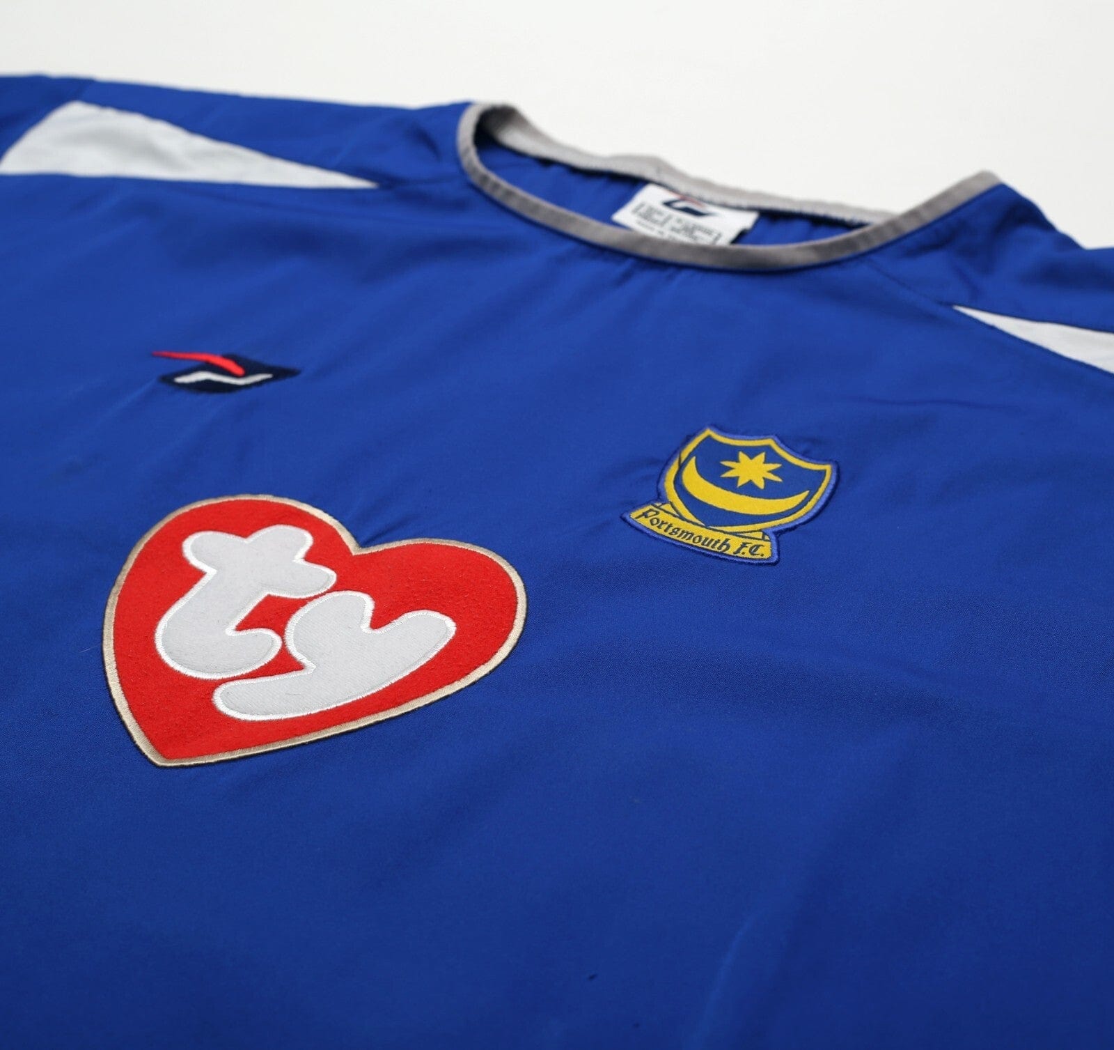 2003/05 YAKUBU #20 Portsmouth Vintage Pompey Sports Home Football Shirt (XL)