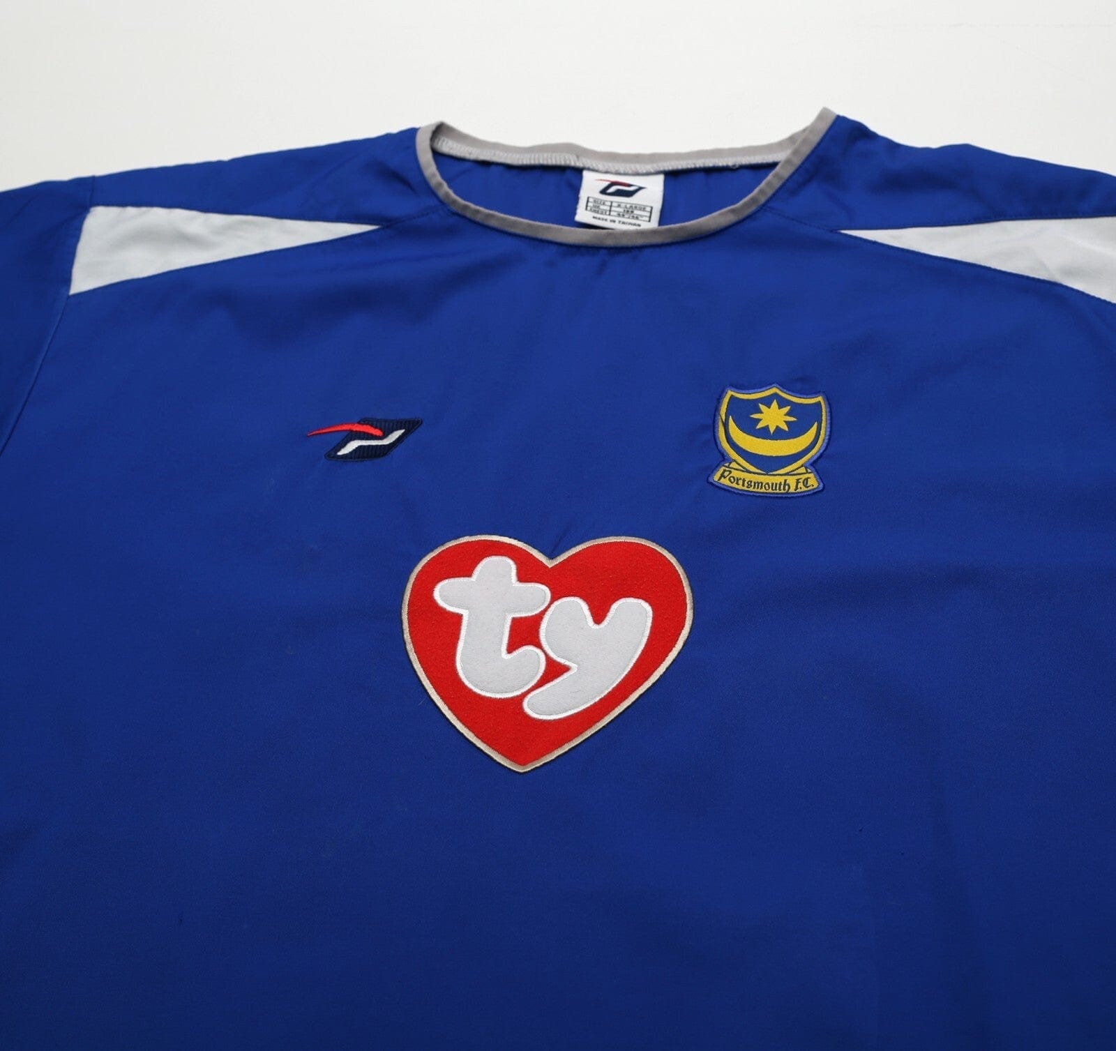 2003/05 YAKUBU #20 Portsmouth Vintage Pompey Sports Home Football Shirt (XL)