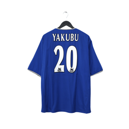 2003/05 YAKUBU #20 Portsmouth Vintage Pompey Sports Home Football Shirt (XL)