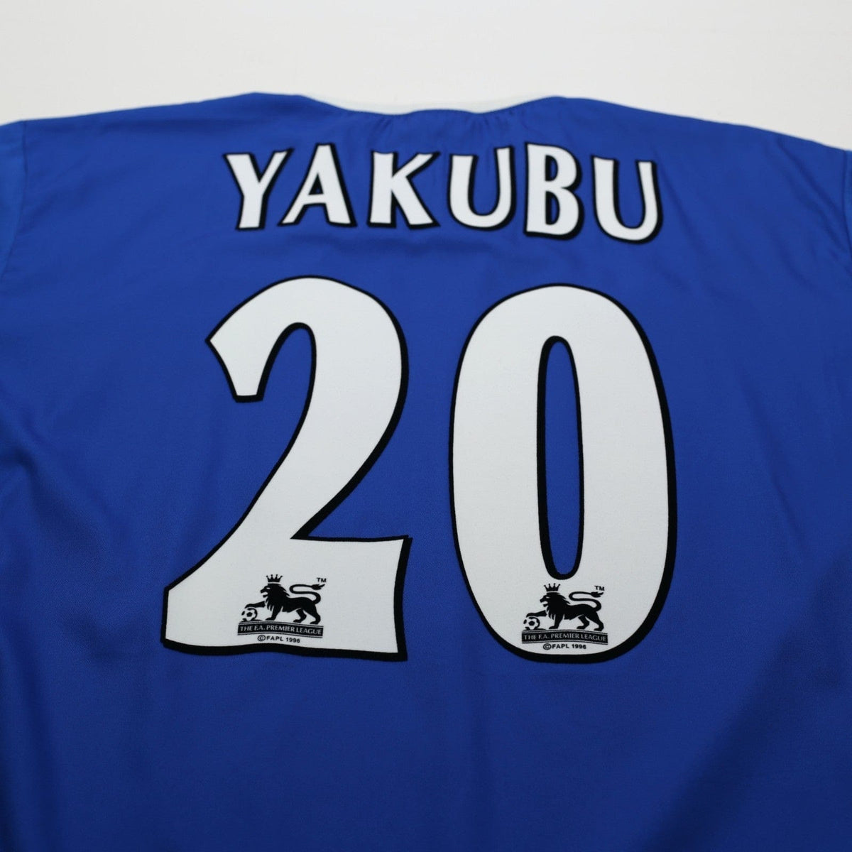 2003/05 Yakuku #20 Portsmouth Vintage Pompey Sports Home Football Shirt (M)
