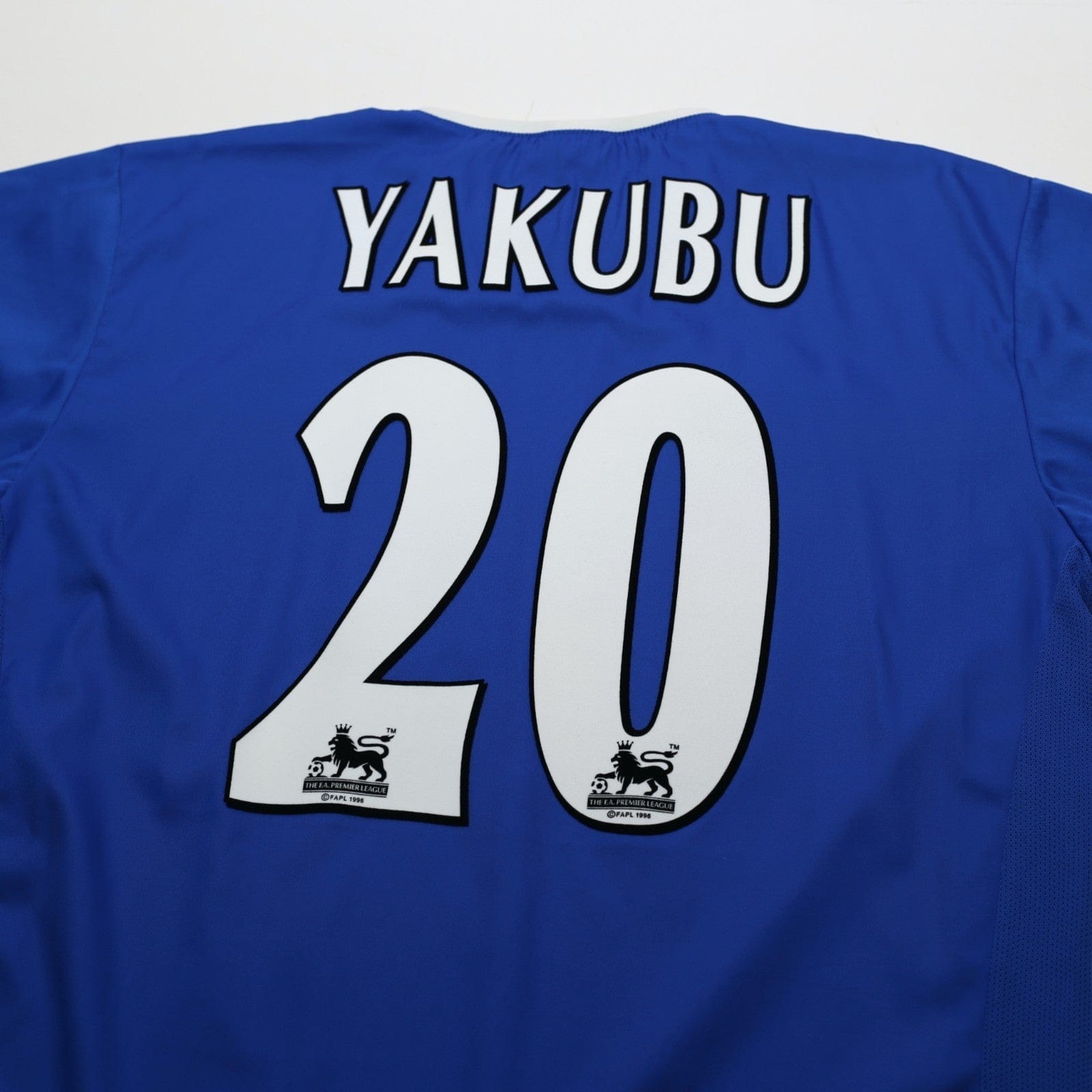2003/05 Yakuku #20 Portsmouth Vintage Pompey Sports Home Football Shirt (M)