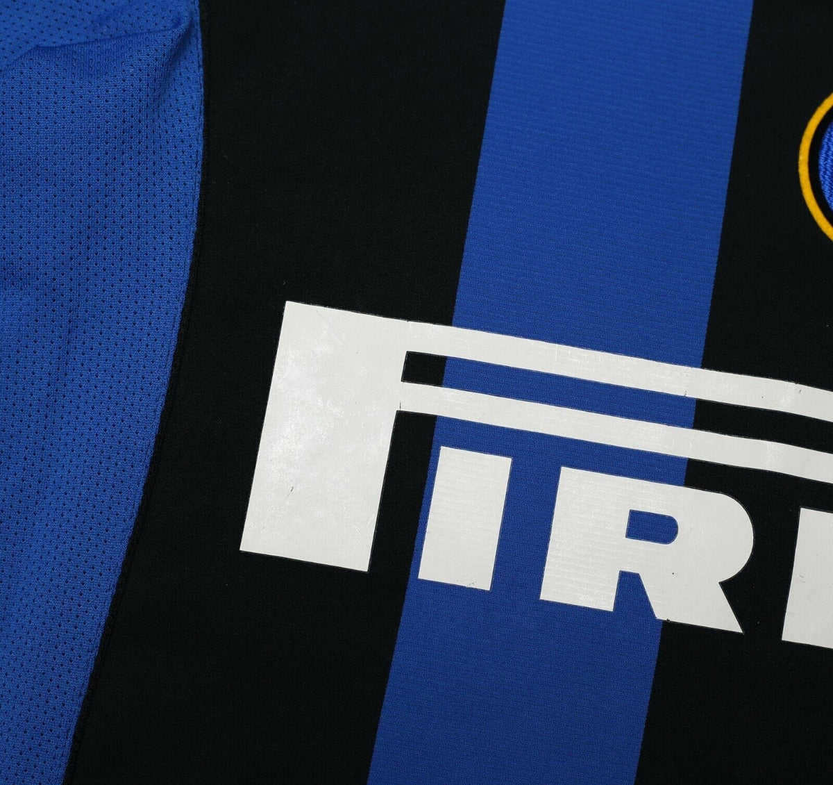 2004/05 ADRIANO #10 Inter Milan Vintage Nike Home Football Shirt (M)