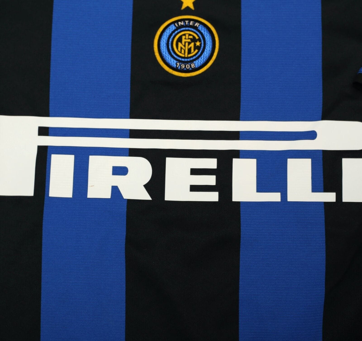 2004/05 ADRIANO #10 Inter Milan Vintage Nike Home Football Shirt (S)