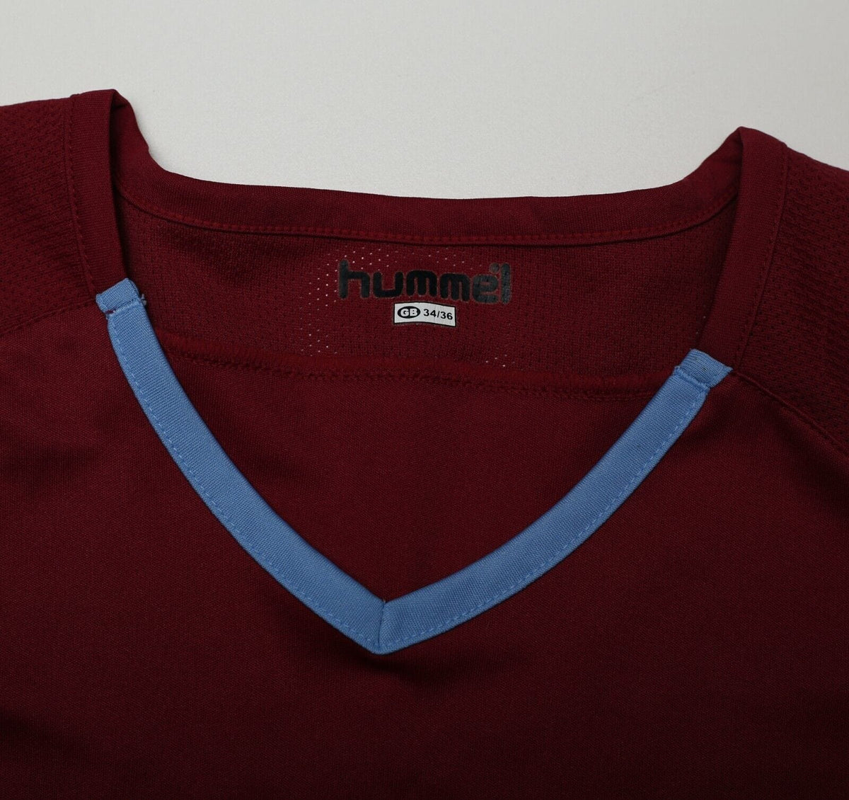 2004/05 ANGEL 9 Aston Villa Vintage Hummel Home Football Shirt (S/M)