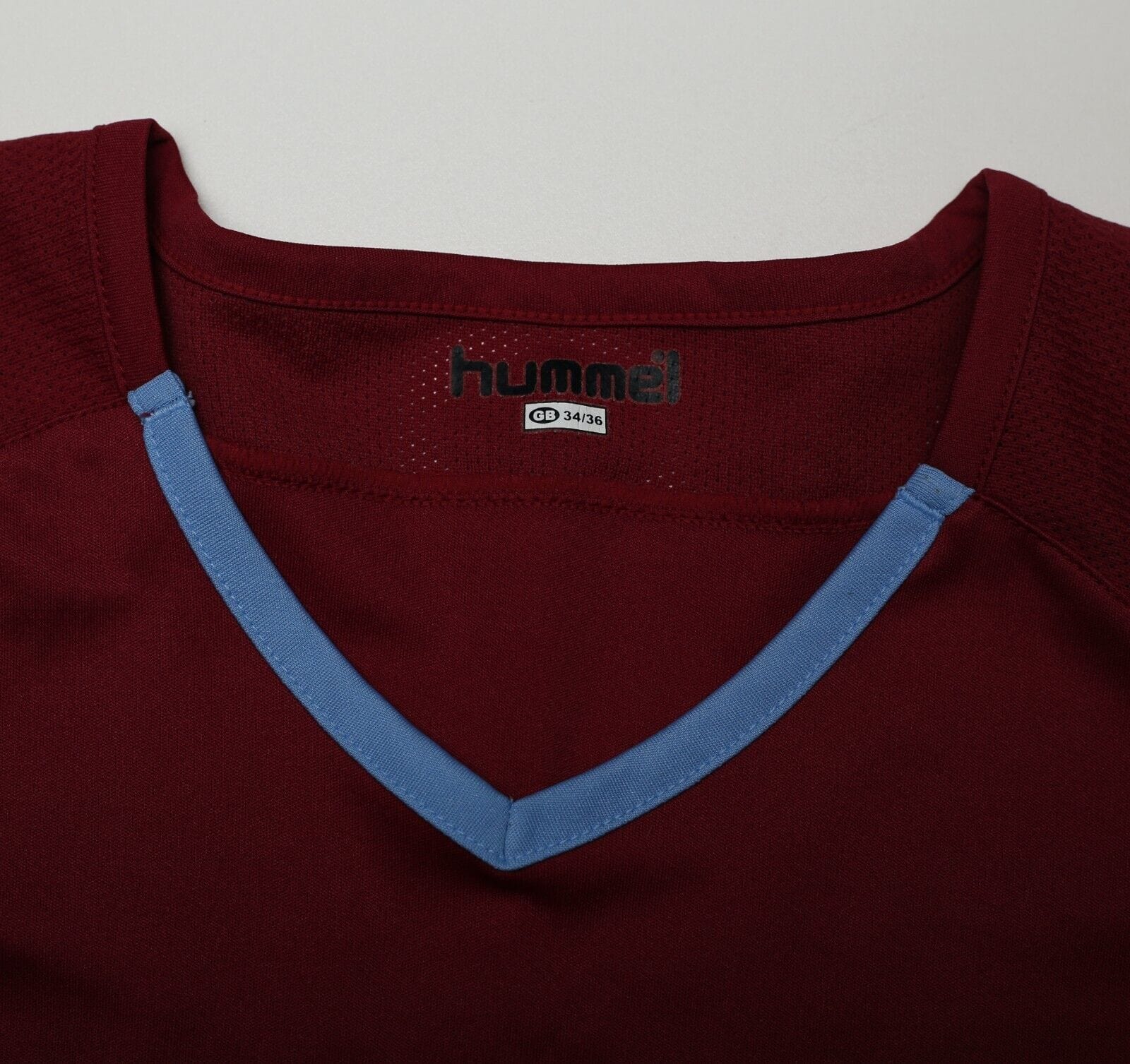 2004/05 ANGEL 9 Aston Villa Vintage Hummel Home Football Shirt (S/M)