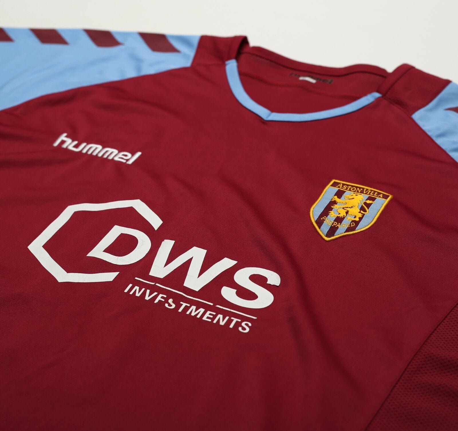 2004/05 ANGEL 9 Aston Villa Vintage Hummel Home Football