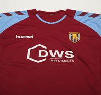 2004/05 ANGEL 9 Aston Villa Vintage Hummel Home Football Shirt (S/M)