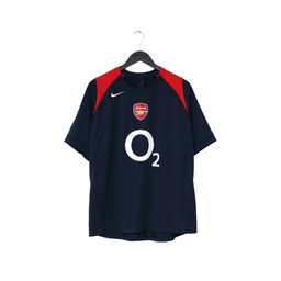 2004/05 ARSENAL Vintage Nike Total 90 Football Training Shirt Top (L)