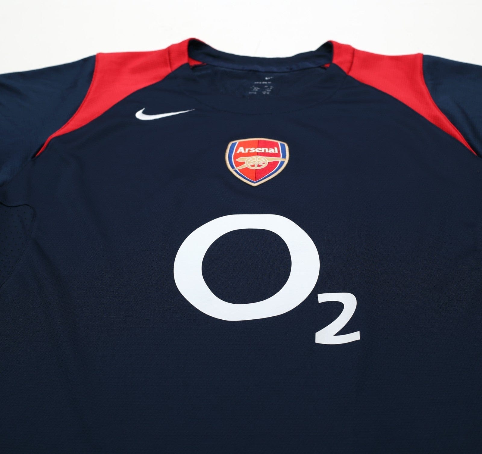 2004/05 ARSENAL Vintage Nike Total 90 Football Training Shirt Top (L)