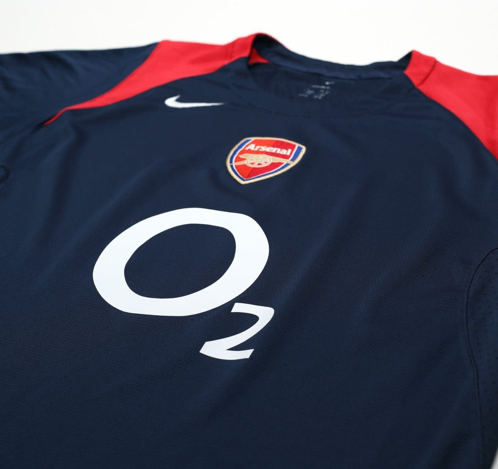 2004/05 ARSENAL Vintage Nike Total 90 Football Training Shirt Top (L)