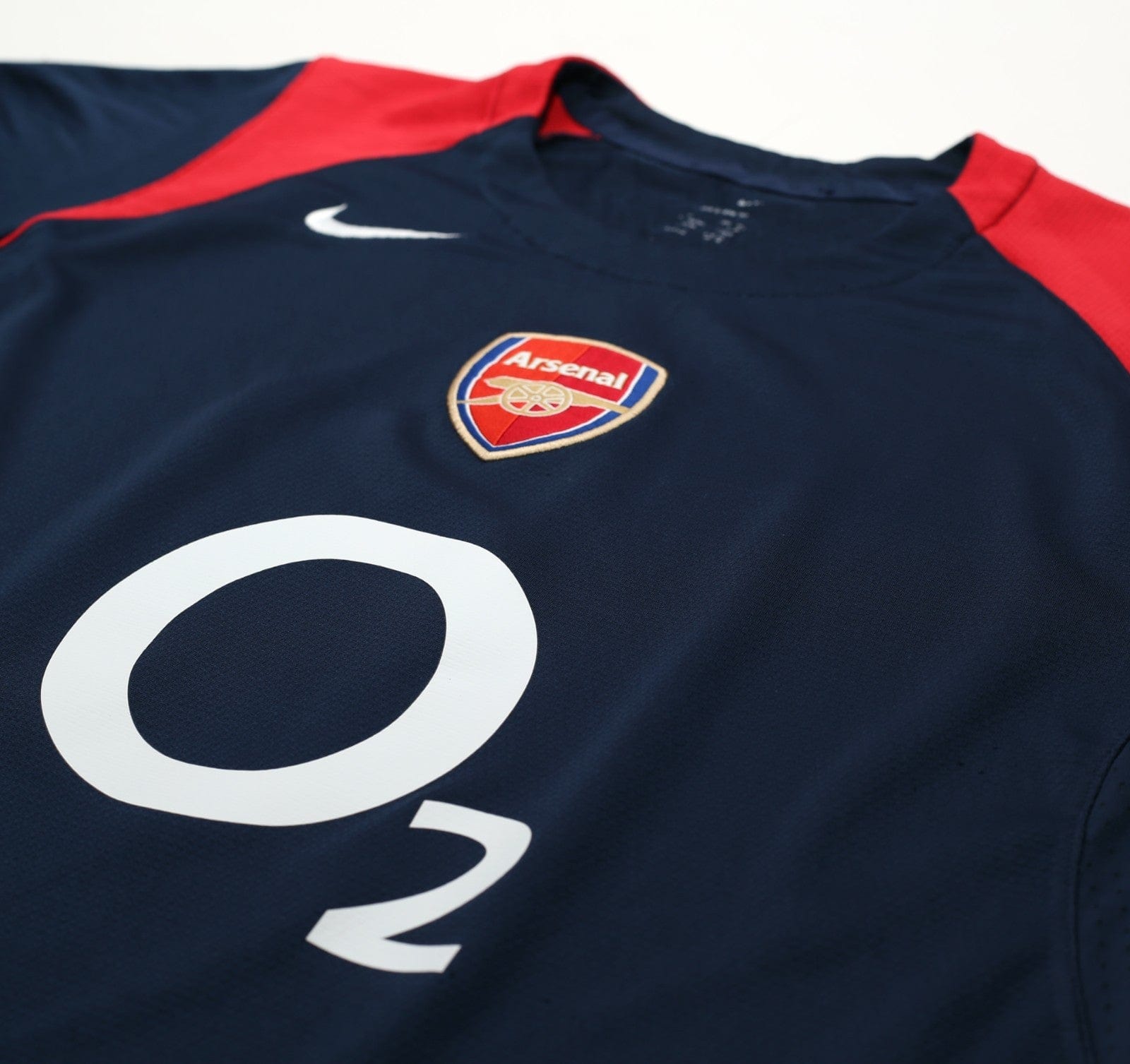 2004/05 ARSENAL Vintage Nike Total 90 Football Training Shirt Top (L)