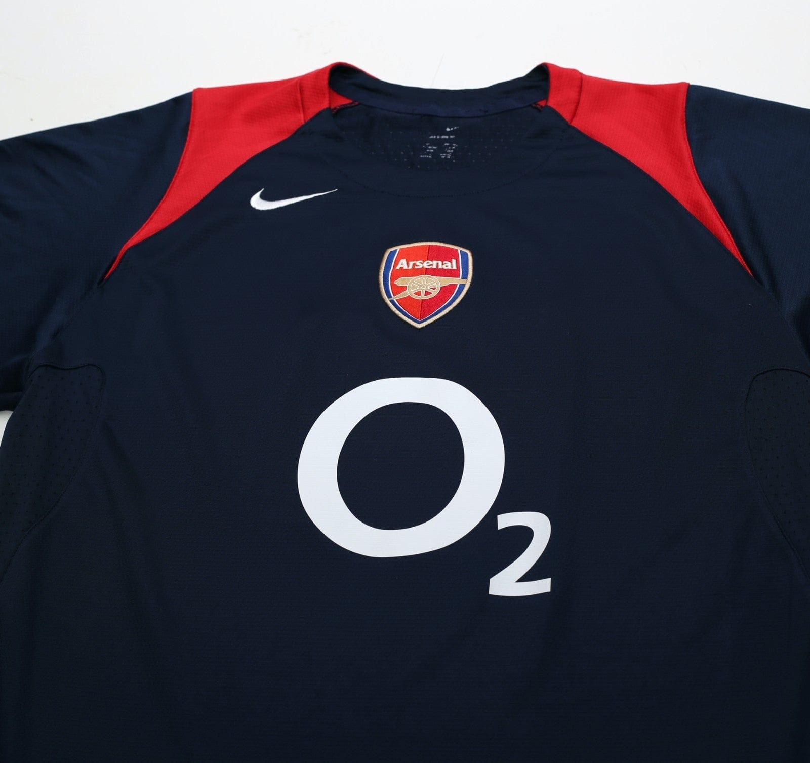 2004/05 ARSENAL Vintage Nike Total 90 Football Training Shirt Top (L)