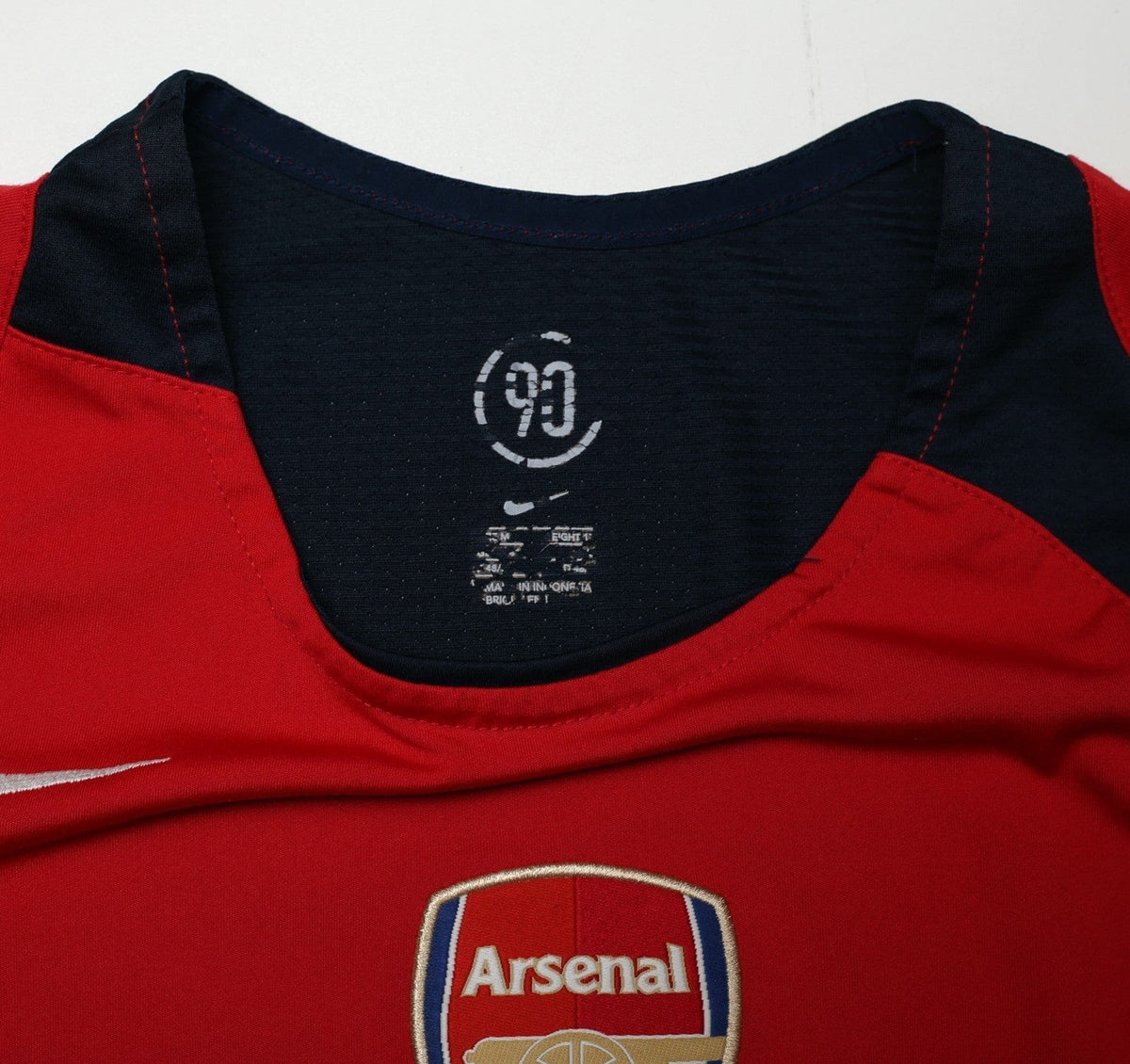 2004/05 ARSENAL Vintage Nike Total 90 Football Training Shirt Top (M)